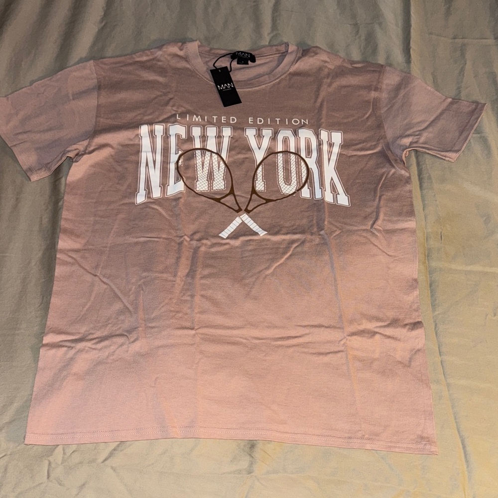 Limited Edition Pink New York Graphic Tee